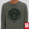 ONE ONE ONE Wear - Lion Sweater - khaki